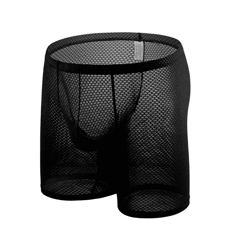 Men's Underwear Gays See Throu - Long Leg Trunk Men ulasan dan harga