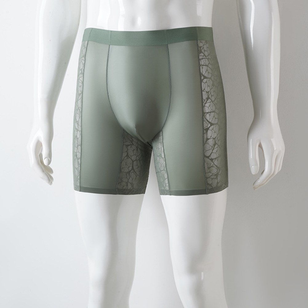 Men\'s Long Leg Breathable Box - Long Leg Trunk Men ulasan dan harga