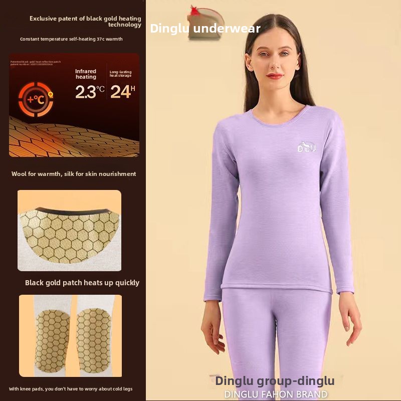Deer Black Gold Graphene Self- - Thermal Long John ulasan dan harga