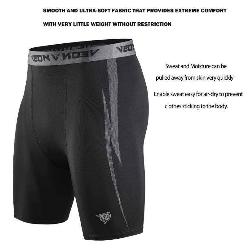 Black Compression Shorts Men S - Compression Shorts Athletes ulasan dan harga