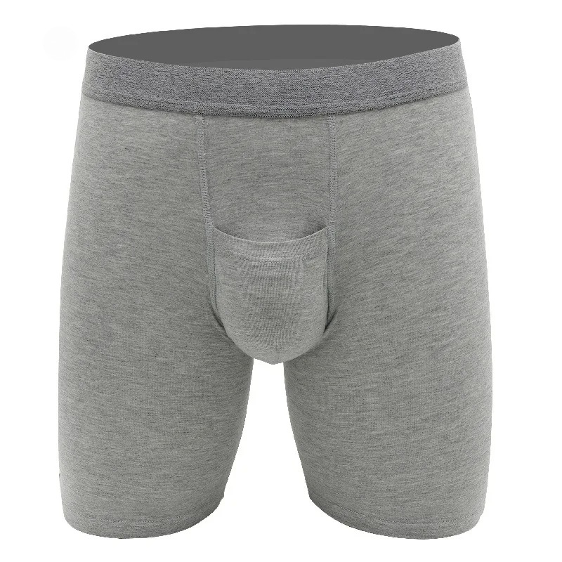 Men's Bulge Boxy Underwear Ext - Long Leg Trunk Men ulasan dan harga
