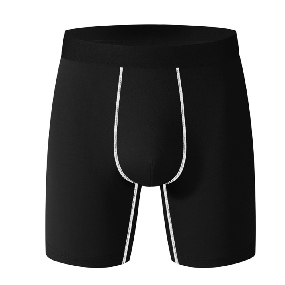 Men Long Leg Boxers Underware  - Long Leg Trunk Men ulasan dan harga