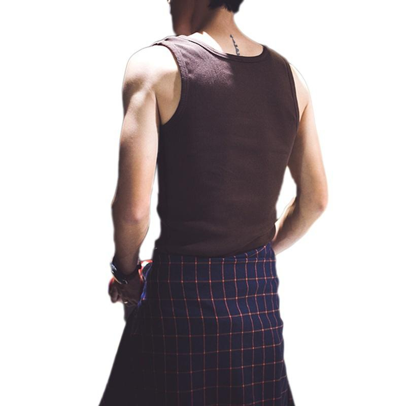 Men Sports Vest Sleeveless Squ - Sleeveless Undershirt ulasan dan harga