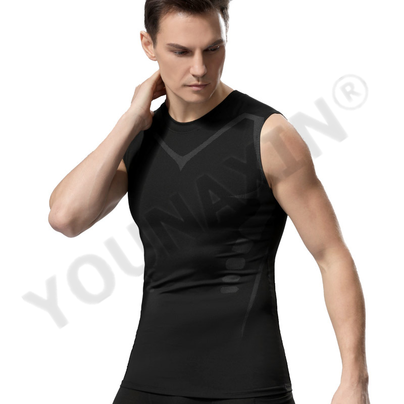 3 Pieces Men's Sleeveless T-Sh - Base Layer Top ulasan dan harga